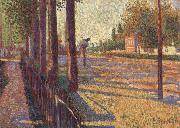Paul Signac The Railway at Bois-Colombes Germany oil painting artist